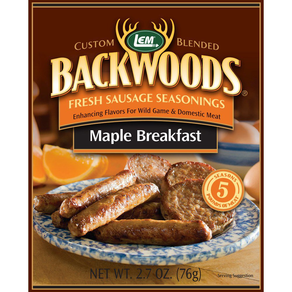 Backwoods Maple Breakfast Fresh Sausage (2.7oz)