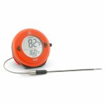 ThermoWorks DOT® Simple Alarm Thermometer (Orange)