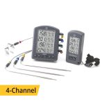 ThermoWorks Smoke X® Long-Range Remote BBQ Alarm Thermometer (Charcoal)
